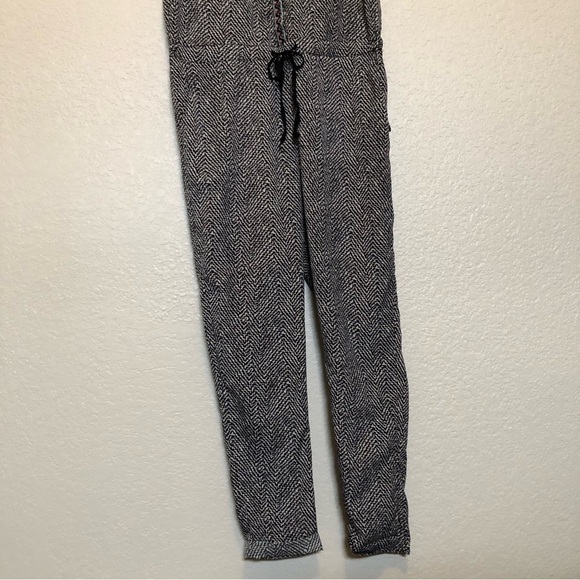 Maison Scotch Zigzag Print Sleeveless Jumpsuit Drawstring Waist size XS Petite - Picture 3 of 14